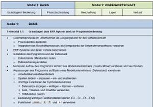 ERP-ZERT Lerninhalte Bild